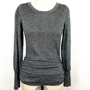 Banana Republic Metallic Italian Yarn Sweater